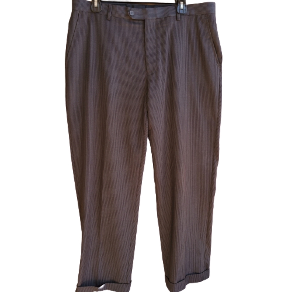 📦Renoir Men's Casual Work Dress Black Pants Sz 42